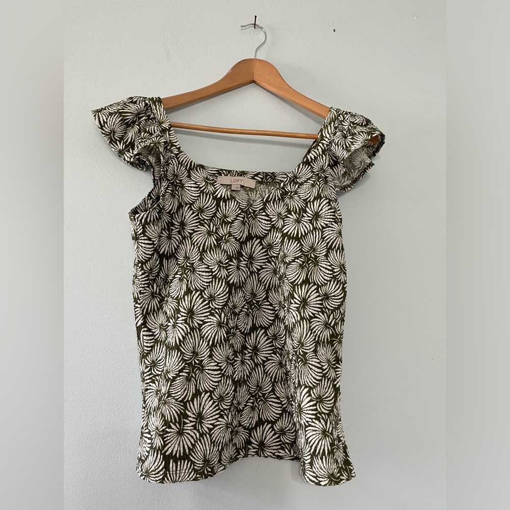 Loft floral top